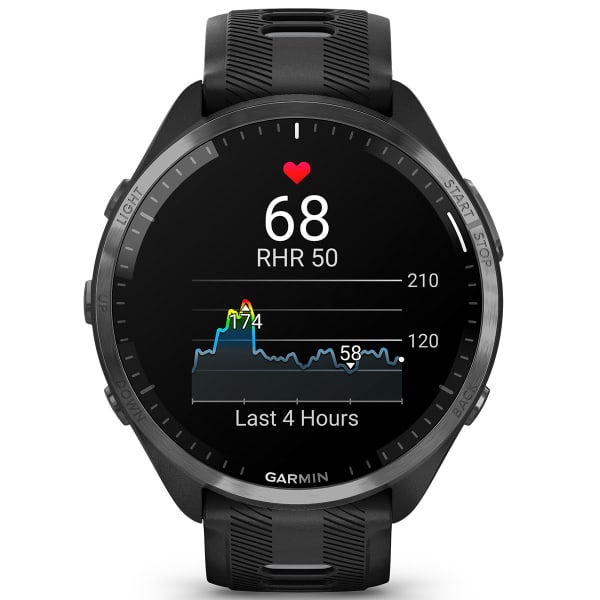 GARMIN-FORERUNNER 965 BLACK - Cardio GPS watch