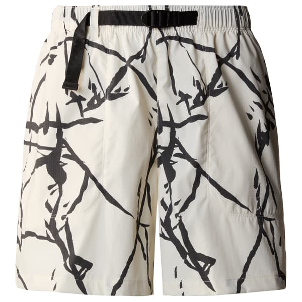 THE NORTH FACE W CLASS V PATHFINDER BELTED SHORT WHITE DUNE COYOTE FIELD 24