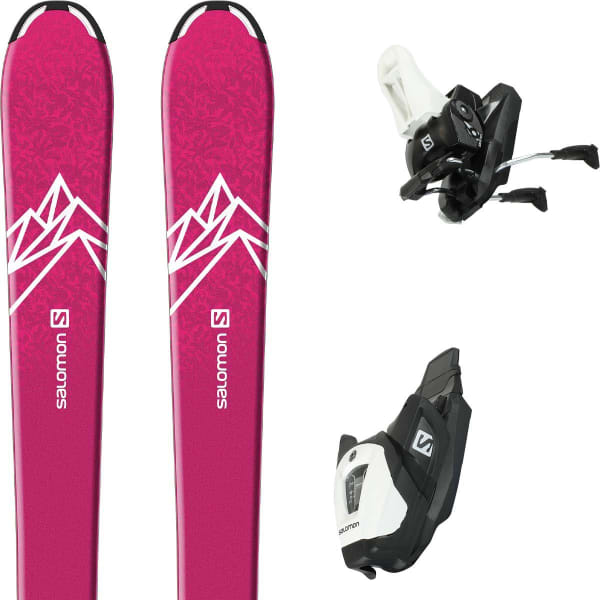 SALOMON QST LUX JR M E L6 GW BLACK WHITE J2 80 22
