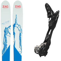 Set sci ZAG ZAG UBAC 95 EDITION LIMITEE + MARKER F12 TOUR EPF - foto prodotto