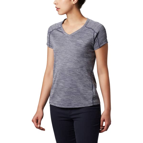 COLUMBIA ZERO RULES SHORT SLEEVE SHIRT W NOCTURNAL HEATH Hiking T shirt