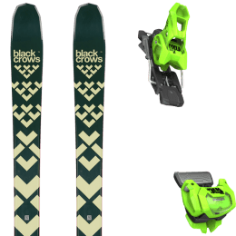 Pack ski BLACK CROWS BLACK CROWS ANIMA + TYROLIA ATTACK 14 GW W/O BRAKE GREEN - Ekosport