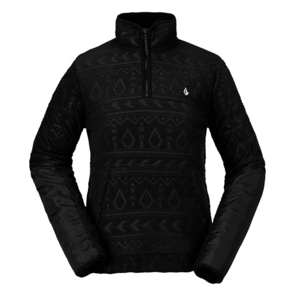VOLCOM-POLAR FLEECE P/O BLACK - Fleece sweatshirt