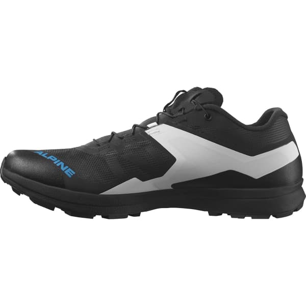 SALOMON S LAB ALPINE BLACK WHITE TRANSCEND BLUE Trail running shoes