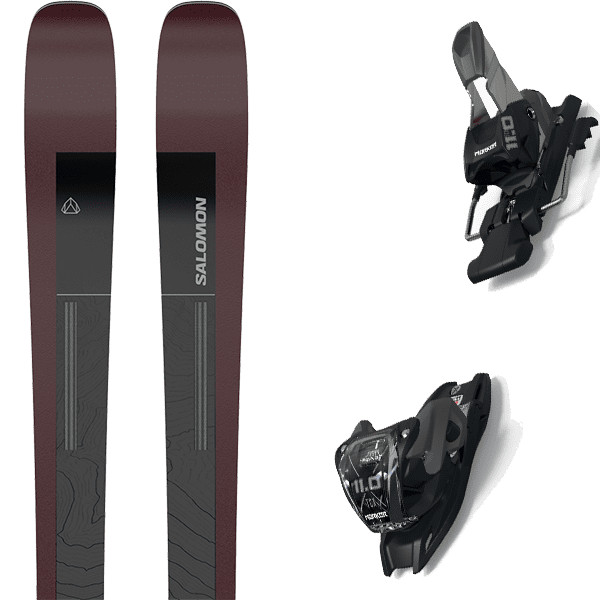 SALOMON N STANCE 90 Fix Alpine ski set