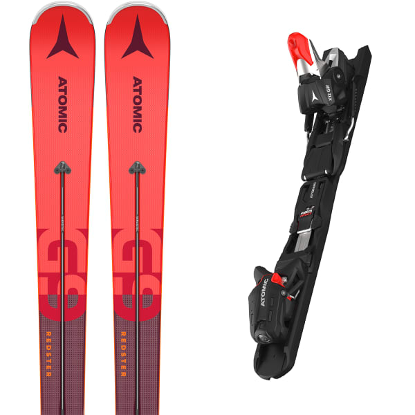ATOMIC-REDSTER G9 SERVO + X 12 GW Unicolore - Alpine ski set ATOMIC-REDSTER G9 SERVO + X 12 GW Unicolore - Alpine ski set