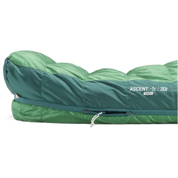 SEA TO SUMMIT-ASCENT -1C/30F DOWN SLEEPING BAG REGULAR GREEN Sac