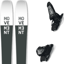 Pack ski MOVEMENT MOVEMENT GO 106 TI + MARKER GRIFFON 13 ID BLACK - Ekosport