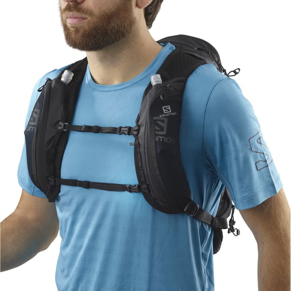 SALOMON XT 10 BLACK - Trail running bag