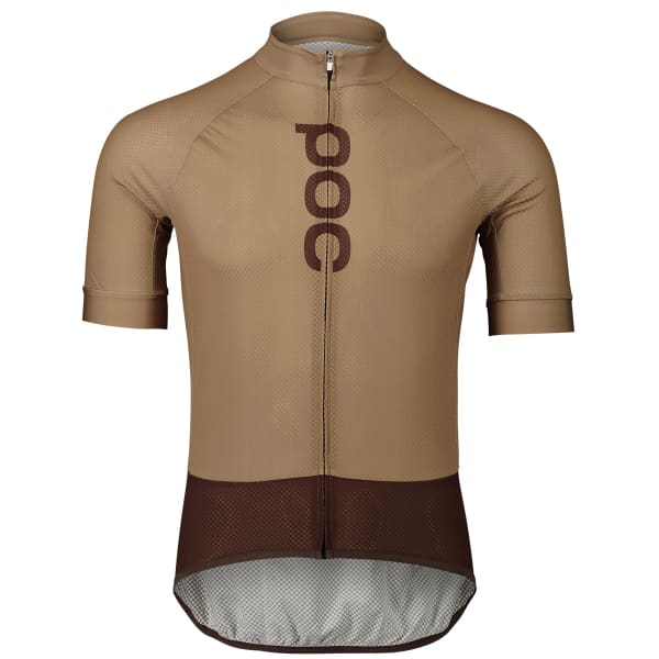 POC M S ESSENTIAL ROAD LOGO JERSEY JASPER BROWN AXINITE BROWN