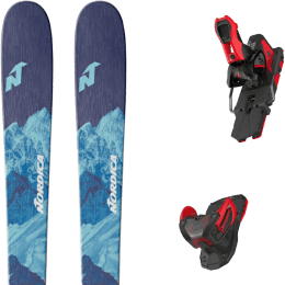 Pack ski NORDICA NORDICA ASTRAL 84 + ATOMIC WARDEN 13 MNC BLACK/RED - Ekosport