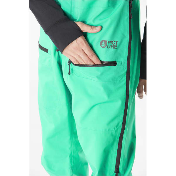 PICTURE-WELCOME 3L BIB PANT SPECTRA GREEN - Ski trousers