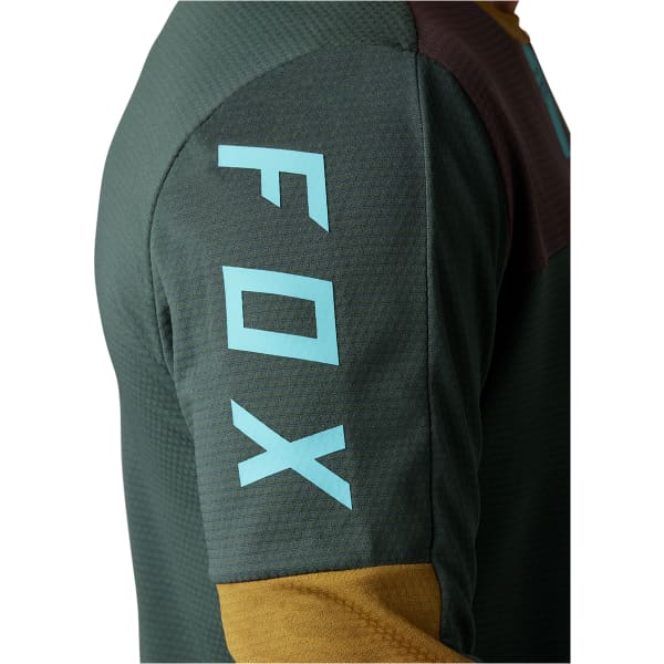 FOX DEFEND LS JERSEY GRAPHITE GREY - Maillot VTT