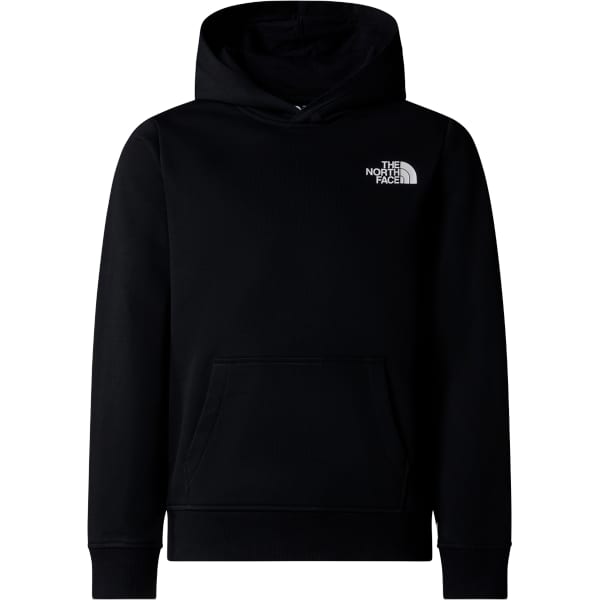 THE NORTH FACE TEEN REDBOX REGULAR P O HOODIE BLACK 25