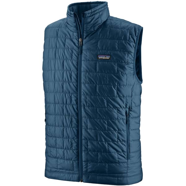 Patagonia men's nano puff vest dolomite blue new arrivals