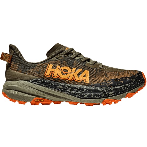 HOKA ONE ONE SPEEDGOAT 6 WIDE ANTIQUE OLIVE SQUASH Trail running shoes