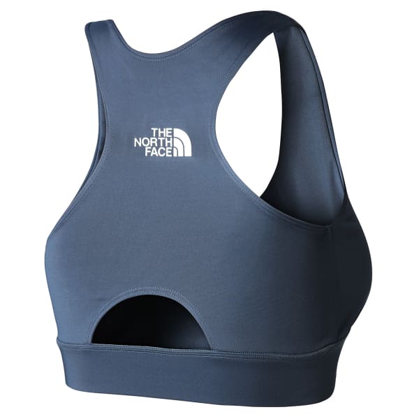 The North Face FLEX BRA - Medium support sports bra - asphalt  grey/anthracite 