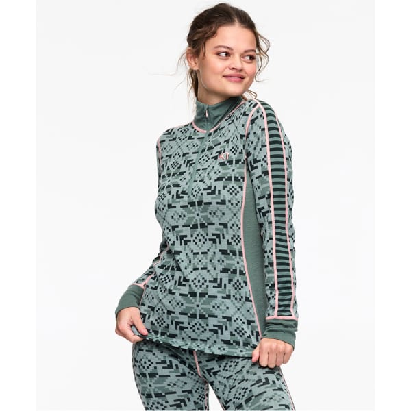 KARI TRAA-ELSE H/Z MURK Thermal T-shirt