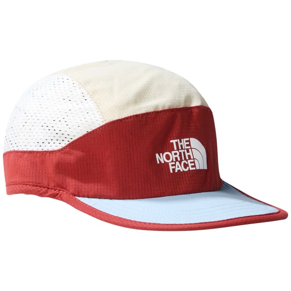 THE NORTH FACE-SUMMER LT RUN HAT IRON IRON RED/GRAVEL/BARELY THE NORTH FACE-SUMMER LT RUN HAT IRON IRON RED/GRAVEL/BARELY