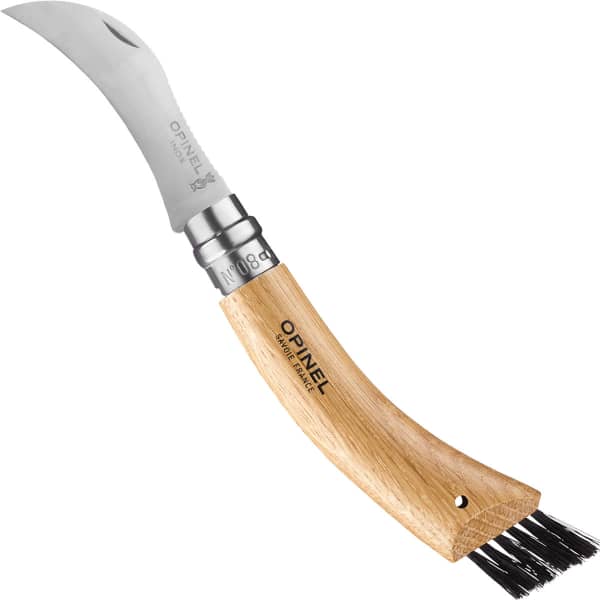 Couteau à champignon avec brosse numero 8 - Opinel