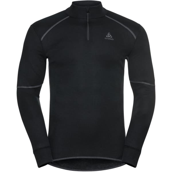 rechtdoor vertraging chrysant Odlo T-shirt Ml 1/2 Zip X-warm Black 2023 op Ekosport