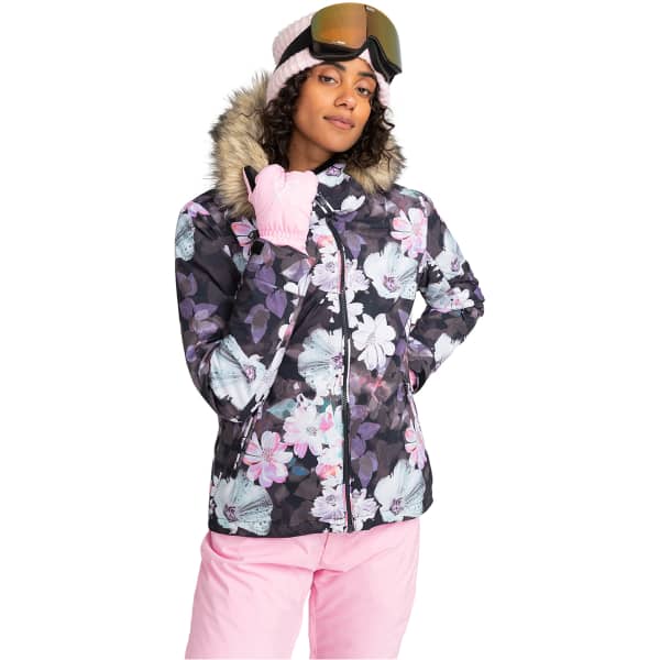 ROPA ESQUÍ & SNOW Roxy JET SKI - Chaqueta de esquí mujer beetroot pink  prado gradient - Private Sport Shop