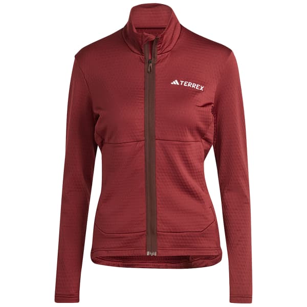 Adidas hiking fleece jacket clearance