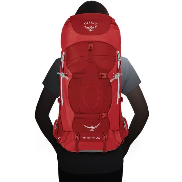 OSPREY ARIEL AG 55 W PICANTE RED Hiking backpack