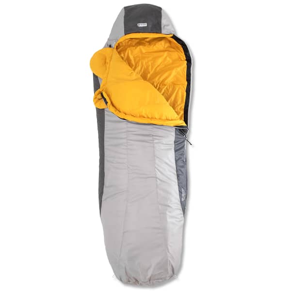 NEMO EQUIPMENT TEMPO 35 REG LIGHT GREY/ORANGE - Sleeping bag