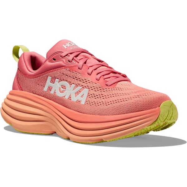 HOKA ONE ONE BONDI 8 W CORAL / PAPAYA - Hardloopschoenen