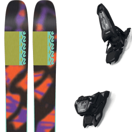 Pack ski K2 K2 MINDBENDER 116C + MARKER GRIFFON 13 ID BLACK - Ekosport
