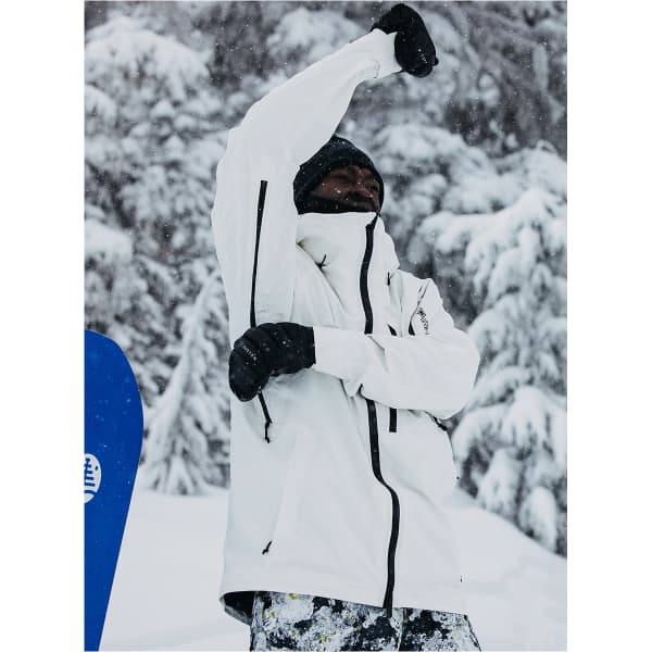 BURTON M AK GORE CYCLIC JK STOUT WHITE - Snowboard jacket