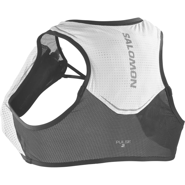 SALOMON PULSE 2 SET WHITE BLACK Trail running bag