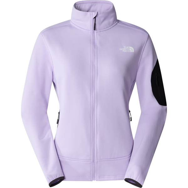 THE NORTH FACE W MISTYESCAPE FLEECE LITE LITE LILAC TNF BLACK Hiking fleece jacket