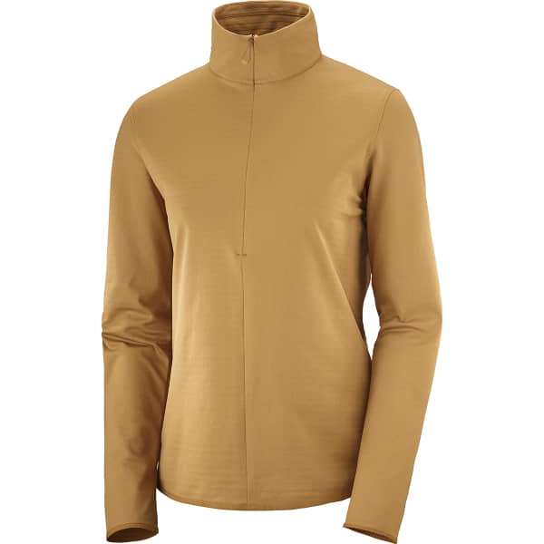 SALOMON-OUTRACK HZ MID W CUMIN Sweat polaire randonnée