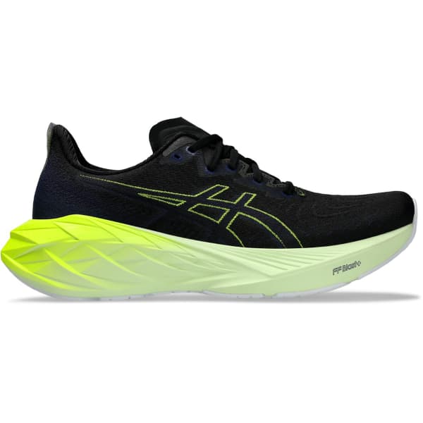 Asics black blue discount