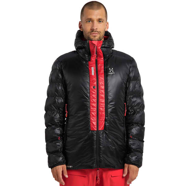HAGLÖFS-L.I.M ZT DOWN JACKET MEN TRUE BLACK/ZENITH RED - Ski HAGLÖFS-L.I.M ZT DOWN JACKET MEN TRUE BLACK/ZENITH RED - Ski