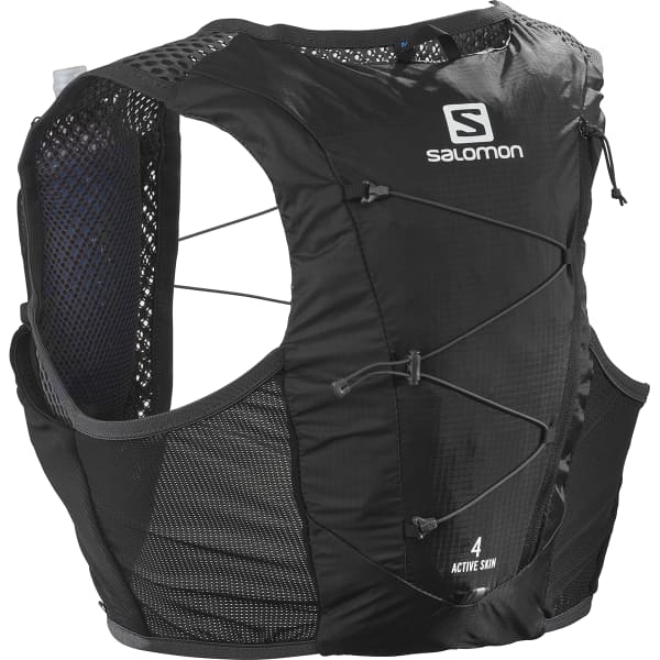 SALOMON-ACTIVE SKIN 4 SET BLACK/EBONY - Sac trail