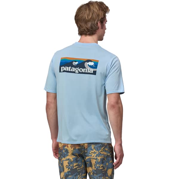 PATAGONIA M'S CAP COOL DAILY GRAPHIC SHIRT WATERS BOARDSHORT LOGO