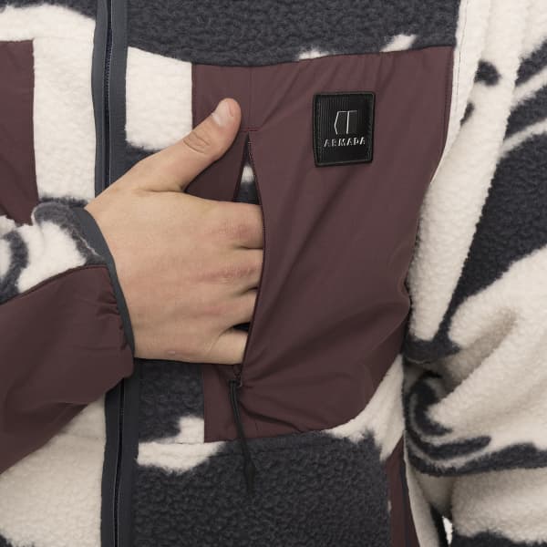 ARMADA-FURTHERANCE FLEECE JKT PAINT CAMO SAS - Fleece jacket