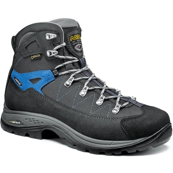 ASOLO FINDER GV GRAPHITE GUNMETAL SPORTY BLUE Mid rise hiking boot