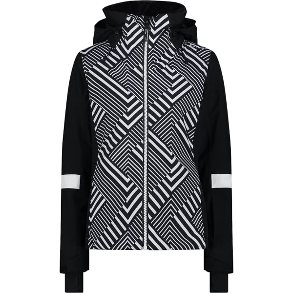 FIX jacket BIANCO HOOD JACKET - NERO Ski CMP-WOMAN