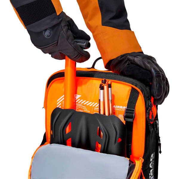 MAMMUT FREE 22 REMOVABLE AIRBAG 3.0 BLACK - Airbag backpack