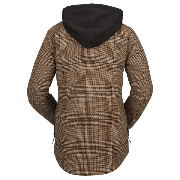 VOLCOM HOODED FLANNEL JKT CARAMEL Shirt