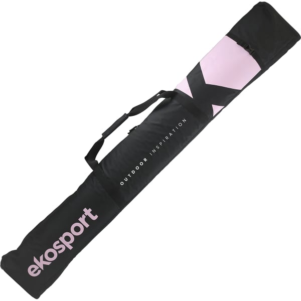 Housse De Ski 180 Cm – Sac De Transport Pour Skis Et Snowboard, Homme Et Femme, Grand Espace, Fermeture Longue Et Sangles De Maintien