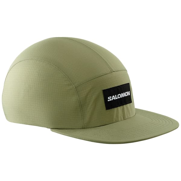 SALOMON BONATTI WP FIVE P CAP DEEP LICHEN GREEN Trail running cap