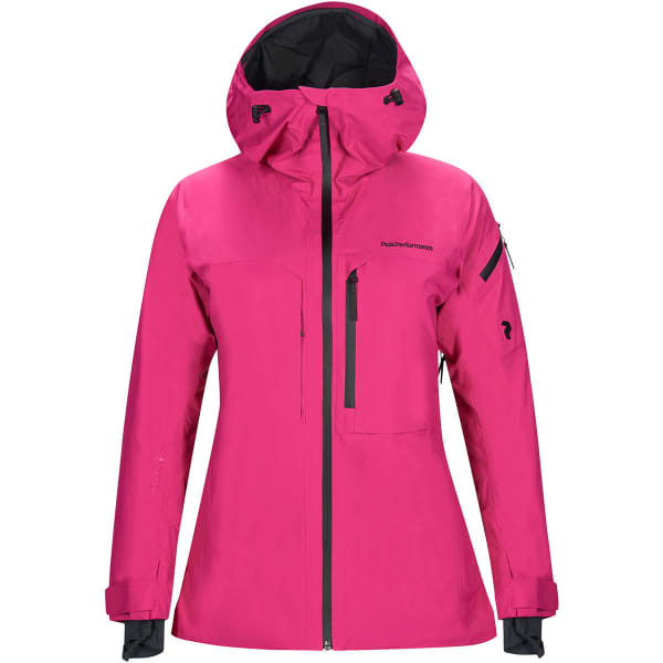 PEAK PERFORMANCE-W ALP 2L J POWER PINK - Ski touring ski jacket PEAK PERFORMANCE-W ALP 2L J POWER PINK - Ski touring ski jacket