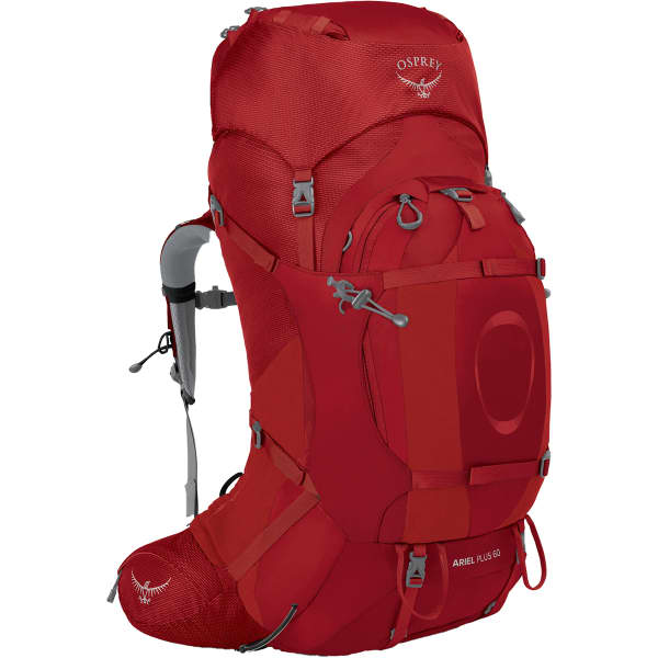 OSPREY ARIEL PLUS 60 CARNELIAN RED Mochila senderismo