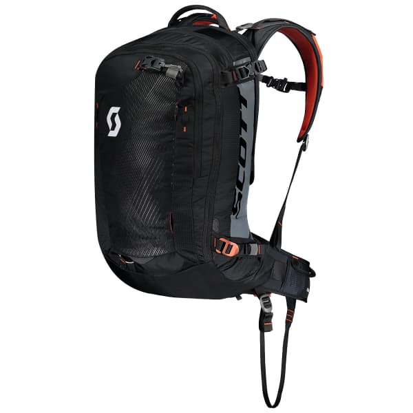 SCOTT PACK GUIDE AP 30 KIT BLACK/BURNT ORANGE - Airbag backpack