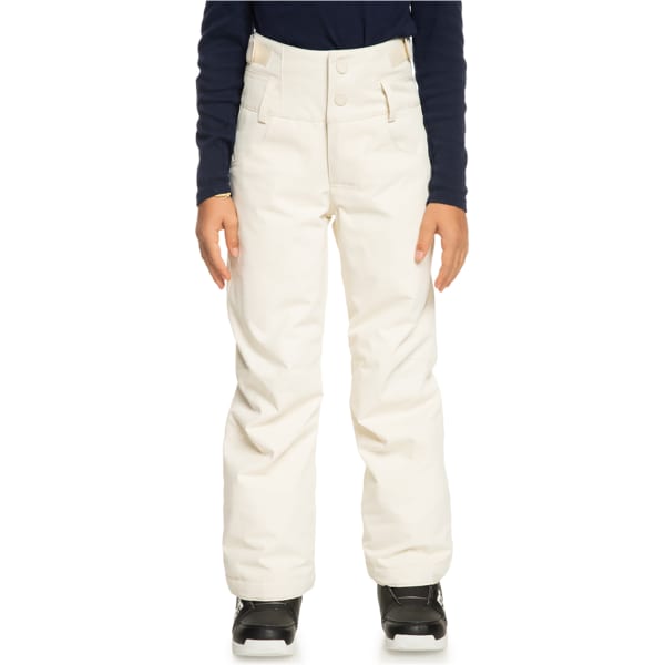 Girls white ski trousers deals